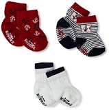 Robeez Baby-Boys Newborn 3 Pack Sailing Day