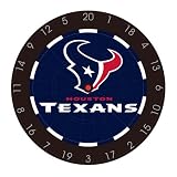 NFL Houston Texans Bristle Dart Board With Darts And Flights