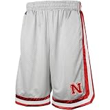 Nebraska Cornhuskers Silver Transition Mesh Shorts