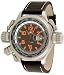 Adee Kaye Watches | Adee Kaye Men's Watches - Adee Kaye #AK5016-M4 Men's Scuba Master World Time Watch (Orange Numbers)