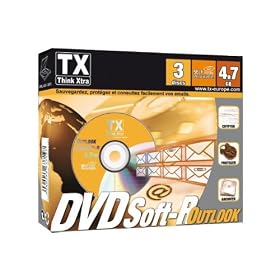 DVD SOFT-R TX OUTLOOK Pack de 3