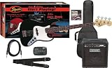 Fender Squier By Fender Affinity Jazz Bass Pack, Metallic Blue