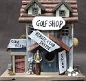 'Golf Shop' Hanging Garden Bird Box (A126)
