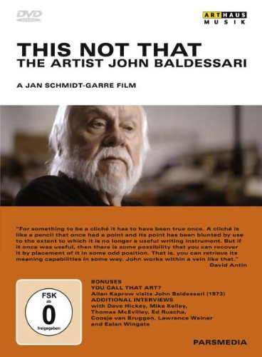 This not that - The Artist John Baldessari
