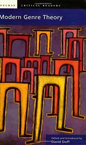Modern Genre Theory (Longman Critical Readers) by David Duff (1999-11-19)