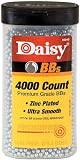 Daisy Premium Grade .177 Cal, 5.1 Grains, Zinc Plated BBs, 4000ct