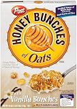 Honey Bunches of Oats Vanilla Clusters, 18-Ounce Boxes (Pack of 4)
