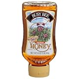 Busy Bee Orange Blossom Honey, 16-Ounce Inverted Squeeze Bottle (Pack of 6)