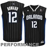 NBA Men's Orlando Magic Dwight Howard Revolution 30 Alternate Replica Jersey (Black, X-Large)