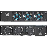 NEW 19'' Rack Mount Cooling Fan System (Custom Installation)
