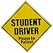 StickerJOE Student Driver Please Be Patient Bumper Sticker Caution Sign Car Decal 5