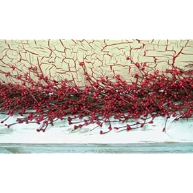  Red Berry Garland 4 ft
