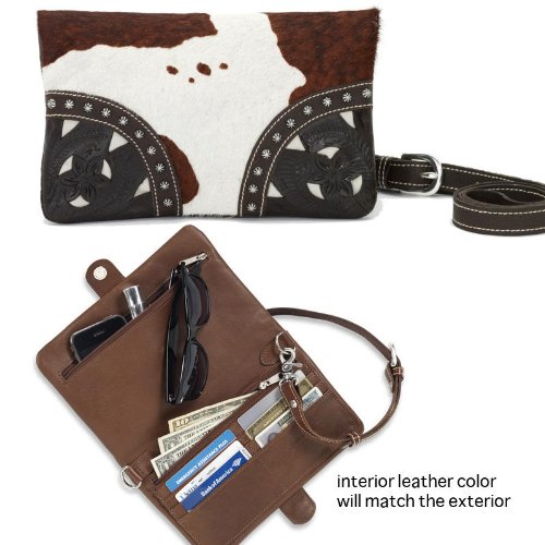 American West Prairie Rose Fold-Over Clutch
