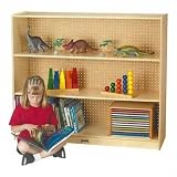 Jonti-Craft 4690JC JontiCraft Mega Straight Shelf Single Kids