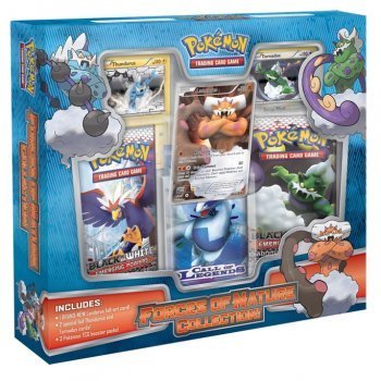 Pokemon Black White Card Game Forces of Nature Collection Includes Thundurus, Tornadus Landorus Promo Cards! On Sale