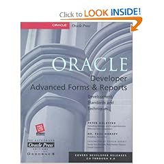 Oracle Developer Advanced Forms and Reports