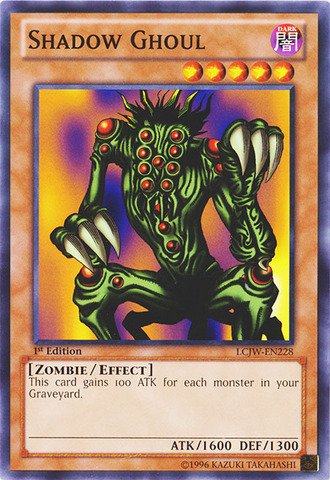 Yu-Gi-Oh! - Shadow Ghoul (LCJW-EN228) - Legendary Collection 4: Joey's World - 1st Edition - Common