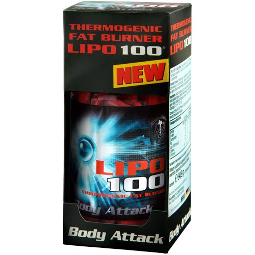 Produkt-Bild: Body Attack LIPO 100 Fatburner, 120 Kapseln