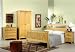Shaker Light Wood Bedroom Furniture Set