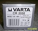 Varta System Electronics CR2032 (1 VE = 10 Blister)