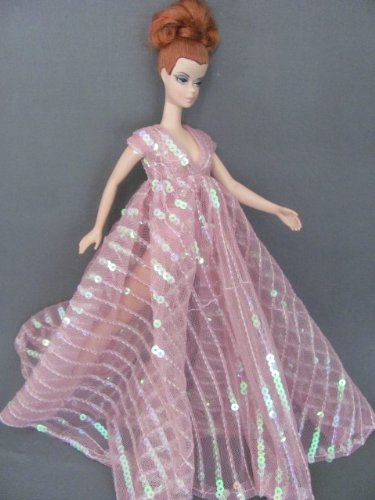 Barbie Doll Shining Dress Fits 11.5