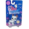 Littlest Pet Shop Littlest Figure Great Dane with Food Bowl