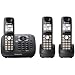 Panasonic KX-TG6583T DECT 6.0 PLUS Link-to-Cell Bluetooth Cordless Phone Solution with 3 Handsets