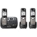 Panasonic KX-TG6583T DECT 6.0 PLUS Link-to-Cell Bluetooth Convergence Solution with 3 Handsets