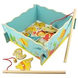 Wooden Magnetic Fishing Game - Bigjigs