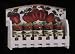 APPLE 3-D Wood Spice Rack & 5 Jars Set *NEW!*
