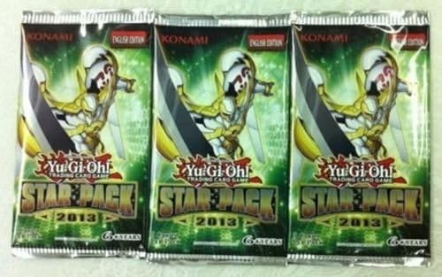 Yu Gi Oh Star Pack 2013 Lot of 3