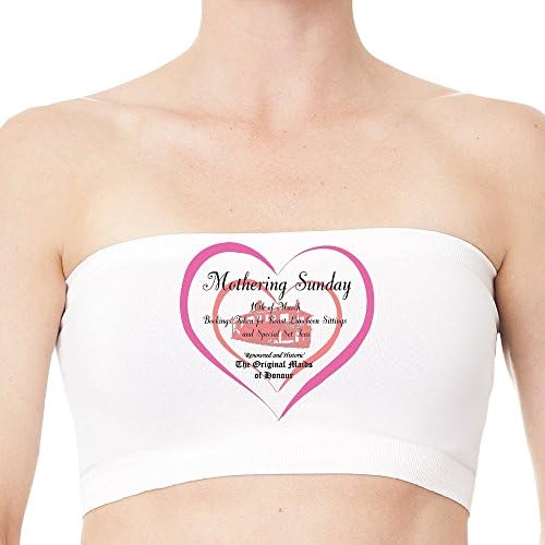 XJBD Custom Love Mom Comfy Stretchy Bra Top White