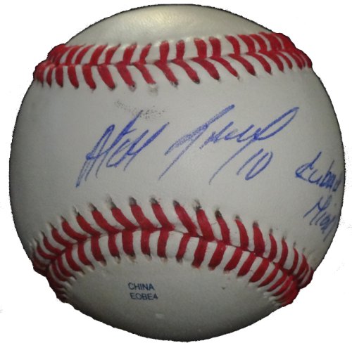 Chicago White Sox Alexei Ramirez Autographed ROLB Baseball with 