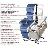Comforter Series Lift Chair, Large (Color: Admiral) - White Glove Service!