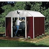 Arrow 10ft. x 8ft. Red Barn Shed