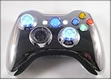 Chrome Blue SE Xbox 360 5 Mode Rapid Fire with Drop Shop Button Adjustable Modded Wireless Lighted C