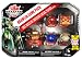 Spin Master Year 2010 Bakugan Gundalian Invaders Brawler Game 5 Pack Set #20034954 with Super Assault Subterra Brown MERLIX, Mystery Pyrus Nova Red Bakugan, Mystery Aquos Blue Bakugan, Battle Gear Silver BATTLE BLASTER and Copper CHOMPIXX Plus 5 Ability Cards and 3 Metal Gate Cards