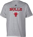 Chicago Bulls Grey Adidas True T-Shirt