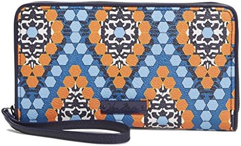 Vera Bradley Women's Large Zip-Around Wallet Marrakesh Beads Clutch