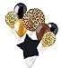 Cheetah Print Balloon Bouquet Set Party Decoration 8pc