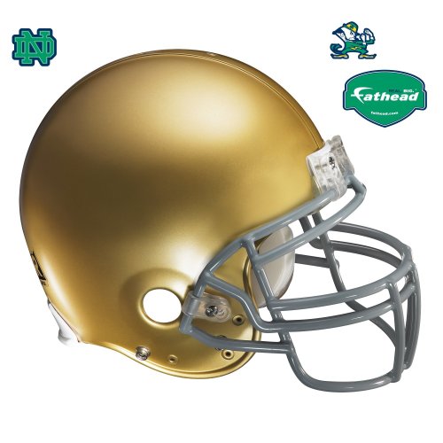 Fathead Notre Dame Fighting Irish Helmet Wall Decal