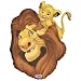 Simba and Mufasa Super Shape (