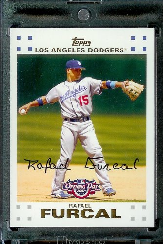 2007 Topps Opening Day #16 Rafael Furcal LA Dodgers - Mint Condition - Shipped in Protective Display Case !
