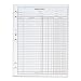 Adams Inventory Sheet, 100 Sheets per Pad, 2 Pads per Pack, 8.5 x 11 Inches, White (34771)