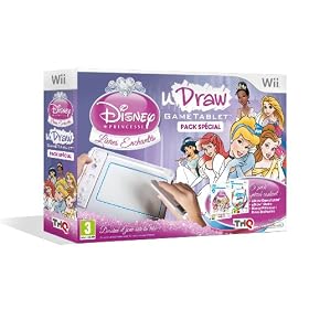 uDraw GameTablet + uDraw studio + Disney Princess : livre enchant�s