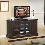 Monterey 55" Solid Wood TV Stand in Dark Cherry