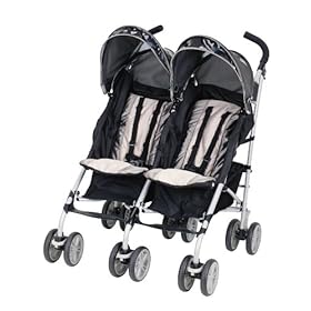 Graco Twin IPO Stroller, Platinum