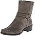 AK Anne Klein Women's Loraine Synthetic Motorcycle Boot