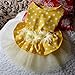 Urparcel Dog Lace Dress Pet Tutu Dress Skirt Yellow S