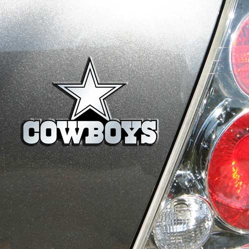 NFL Dallas Cowboys 3D Chrome Car Emblem